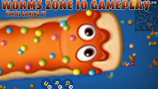 WormsZone.io new 8.2 video worms zone top  epic snack new update slither snack gameplay video