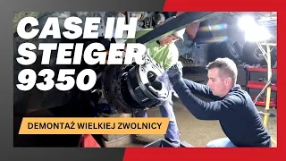 Case IH Steiger 9350 trafia na warsztat. Likwidacja luzów i uszczelnienie.