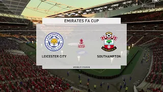 ⚽️ Leicester City vs Southampton ⚽️ | The Emirates FA Cup Semi-Finals (18/04/2021) | Fifa 21