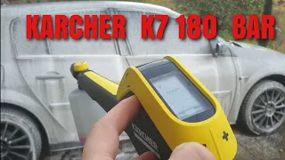 KARCHER K 7 POWER 180 BAR YIKAMA MAKİNESİ  DETAYLI TEST