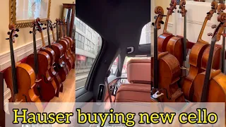 Stjepan Hauser broke his old cello now he buying the new one again.