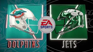 Dolphins vs Jets Simulation (Madden 22 Rosters)