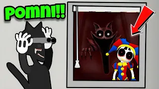 Cartoon Cat Opens The Window To Random Scary Monster Compilation (Scary Video😱)