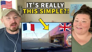 Americans React: How Cars Travel the Channel Tunnel by Train