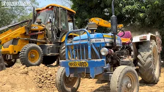 Jcb 3dx Eco Xcellence Loading Mud in Powertrack 434 Ds Plus Tractor | Jcb Tractor | Tractor Jcb