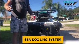 SEA DOO LINQ SYSTEM JET SKI COOLER RACK