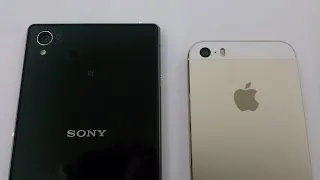 iPhone 5S vs Sony Xperia Z1. Сравнение. Видео тест. Size35mm.ru