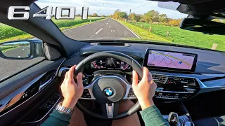 2023 BMW 6 Series GT G32 LCI 640i xDrive POV Test Drive