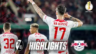 Dank furioser Leistung ins FINALE! | SC Freiburg - RB Leipzig 1:5 | Highlights & Interview