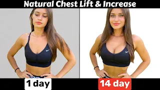 Chest Lift & Increase Breast Size Naturally at Home 🔥(100% FAST Results)