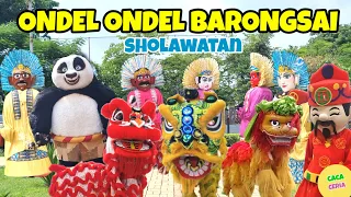 ONDEL ONDEL BARONGSAI SHOLAWATAN| THOHIRUL QOLBI VIRAL | SHOLAWAT MERDU | MR PO PING KUNGFU PANDA