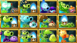 All PEA & Best Support Plants Battlez - Which Pair Plant Best ? - PvZ 2 Team Plant vs Team Plant