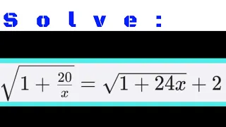 Mind-Blowing Algebra Challenge from Math Olympiad!