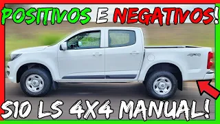 ✅S10 É PERFEITA!😎Pontos POSITIVOS👍e NEGATIVOS👎da S10 LS 4X4 DIESEL MANUAL 2016/2017!😱