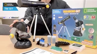 NATIONAL GEOGRAPHIC TELESCOPE + MICROSCOPE (TM SET)