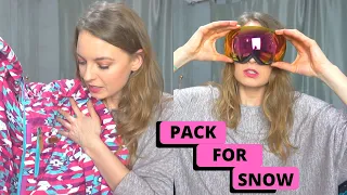 Pack For The Skiing ! What I Pack For Skiing | Part One