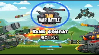 Serangan brutal!!! Pertarungan tank combat melawan robot tank boss combat // war BETTLE