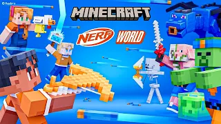 Minecraft x NERF World DLC - Full Game Walkthrough