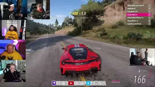 Бустер, Варпач, Ликс, Гуакамоле, Стил и Стас играют в Forza Horizon 5 на рулях, Голиаф #1