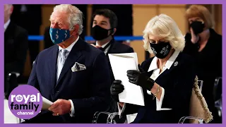 Prince Charles and Camilla Tour National Gallery and Mark Greek Independence War in Athens