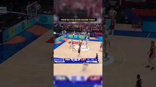 How do you even guard this play by Latvia 🇱🇻? #fibawc #shorts