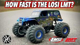 How Fast Is The Losi LMT On 3S LiPo? Let's do a SPEED Test