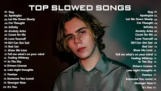 Sad slowed English songs 2023 | Top slowed songs 2023 playlist