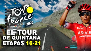 TOUR DE FRANCE 2020 El Tour de Nairo Quintana #16- #21 VR_JUEGOS