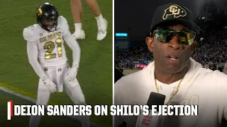 It's HORRENDOUS - Deion Sanders' on Shilo's targeting call | ESPN College Football