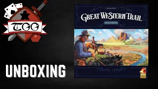 Great Western Trail: Second Edition Board Game Unboxing