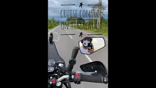 #CruiseControl on #Himalayan 🏍| Prospec Easy Cruise |