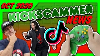 Keanu Reeves Comic Drama | FearFactory GoFundMe "scam" | new HDMI N64 system #KickscammerNews Sept20