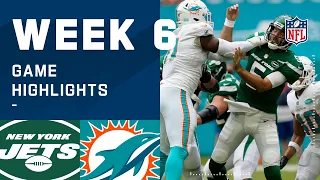 Jets vs. Dolphins Week 6 Highlights | NFL 2020