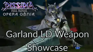 【DFFOO】Garland EX & LD Weapon Showcase