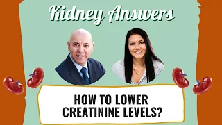 How to lower your creatinine level?