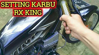 HOW TO SETTING THE RX KING CARBURETOR OR RX KING CARBURETOR SETTINGS