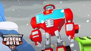 Transformers Rescue Bots | Resgate de inverno | COMPILAÇÃO | Desenho animado infantil