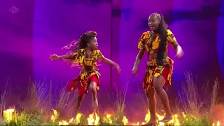 Afronita and Abigail final Britain’s got talent 2024 performance,winning 250000 pounds.They did it