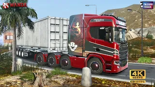SCANIA V8 MOD | new farmhouse | truckers of Europe 3 gameplay in ultra HD graphics