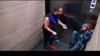 prank beatup in a elevator