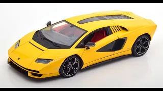 Maisto: Lamborghini Countach LPI800-4 yellow 2022 1/18