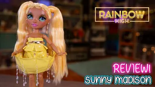 Rainbow High Fantastic Fashion Sunny Madison Doll Review! (Project Rainbow)