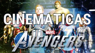 Marvel's Avengers - Cinemáticas - Película completa - Español Latino