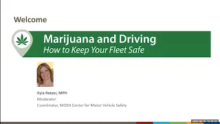 Marijuana and Driving: How to Keep Your Fleet Safe | Webinar