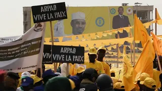 Supporters of Chad’s junta leader attend final rally ahead of vote | AFP