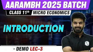 Introduction Micro Economics | Economics | Class 11th Commerce