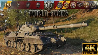 Leopard 1 - Empire's Border map - 11 kills - 6,2k damage World of Tanks replay 4K