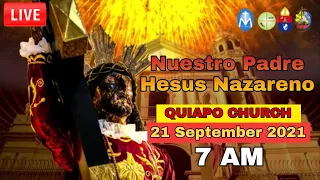 Quiapo Church Live Mass Today (21 September 2021) Tuesday Prayer, Holy Rosary