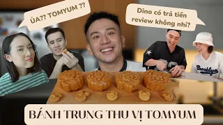 TRUNG THU ĐẾN RỒI - EP.3: Lần đầu làm BÁNH TRUNG THU TOMYUM !!! // Dinology