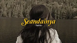 Seandainya - Vierra (speed up + lyrics) | TikTok Version